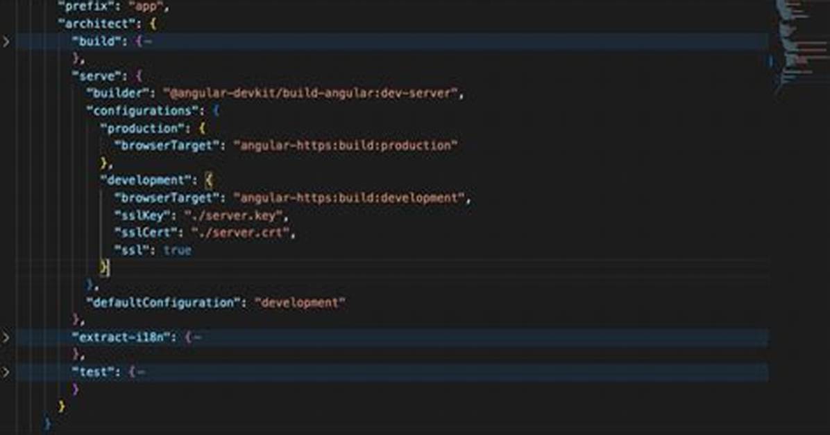 Get Angular-Cli to Ng Serve over Https