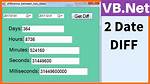 Get Date Difference in Vb. Net