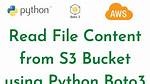 Get File Metadata from S3 Using Python Boto
