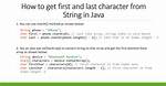 Get String Character by Index