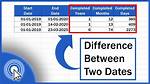 Get Time Difference Between Two Dates in Seconds