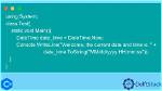 Get Time in Milliseconds Using C#