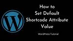 Get Wordpress Shortcode Atts Value from a Page by Coding