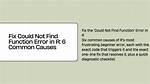 Getting a "Is Not a Function" Error While Running a Test (Javascript, Cypress)