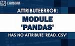 Getting Attribute Error: Module 'Pandas' Has No Attribute 'Json_Normalize'
