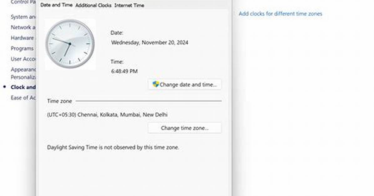 Getting Cest Time from the Microsoft Windows Time Zone Database