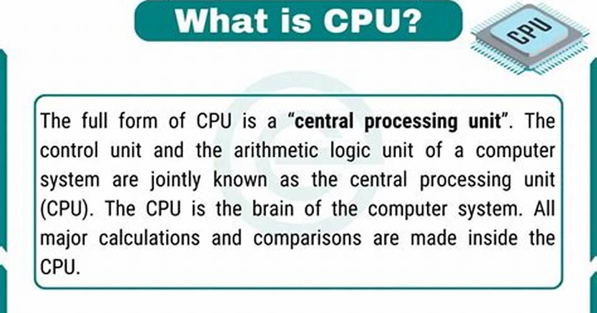 Getting Information About Cpu
