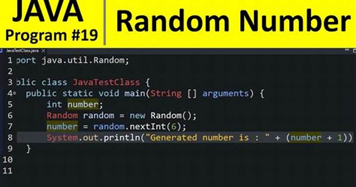 Getting Random Numbers in Java [Duplicate]