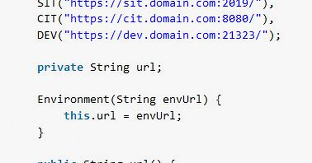 Getting String Value from Enum in Java