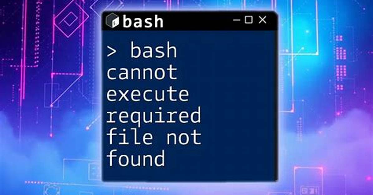 Getting the Error: Bash: (Program): Cannot Execute Binary File: Exec Format Error, on Both 32-Bit and 64-Bit Windows