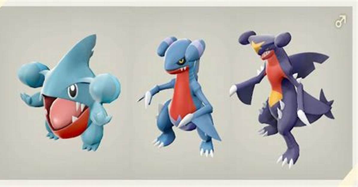 Gible Evolution