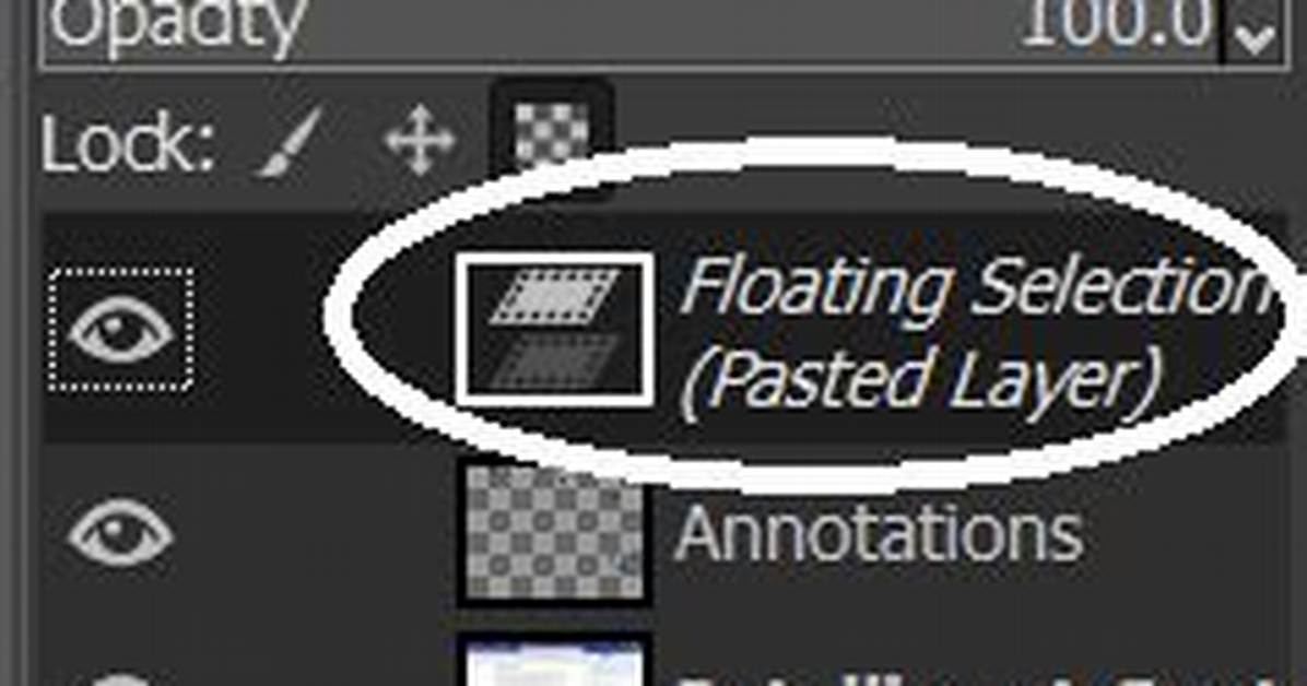 Gimp Does Not Delete Section. (Why? How to Resolve?)
