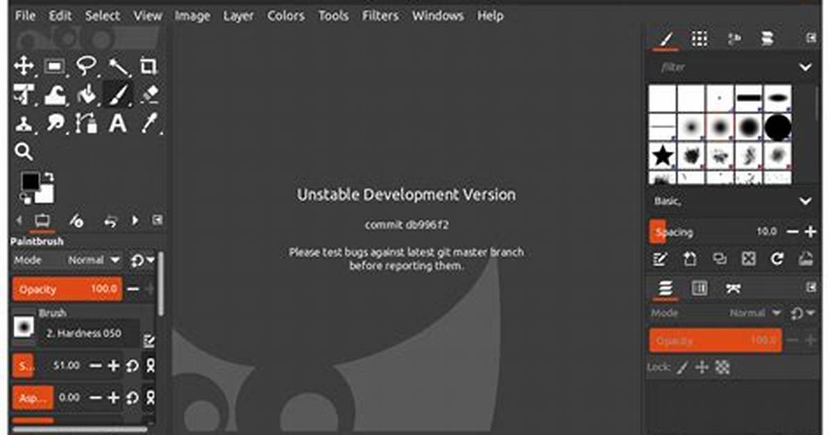 Gimp Screen Resolution Issue