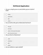 Girlfriend Application