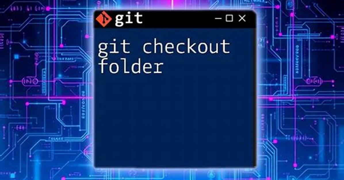 Git: Checkout to a Specific Folder