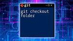 Git: Checkout to a Specific Folder