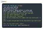 Git Cherry-Pick and Conflicts