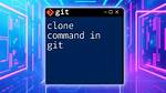 Git Clone: Command Not Found