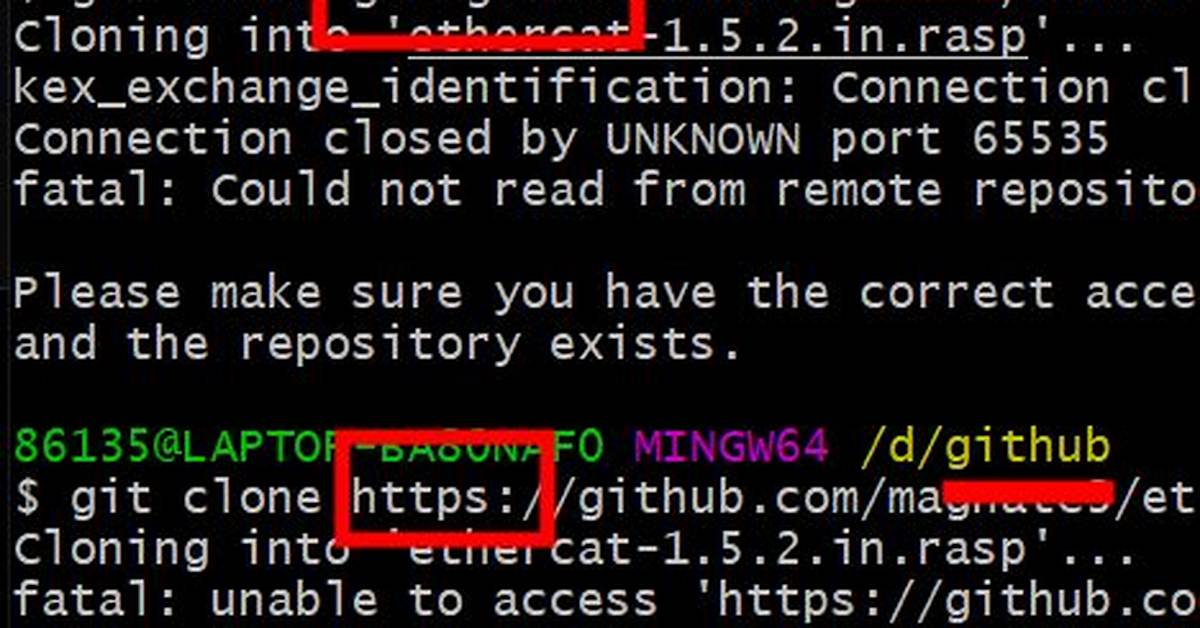 Git Clone Error: Ssh_Exchange_Identification: Connection Closed by Remote Host