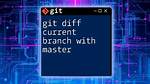 Git Diff Between Current Branch and Master but Not Including Unmerged Master Commits