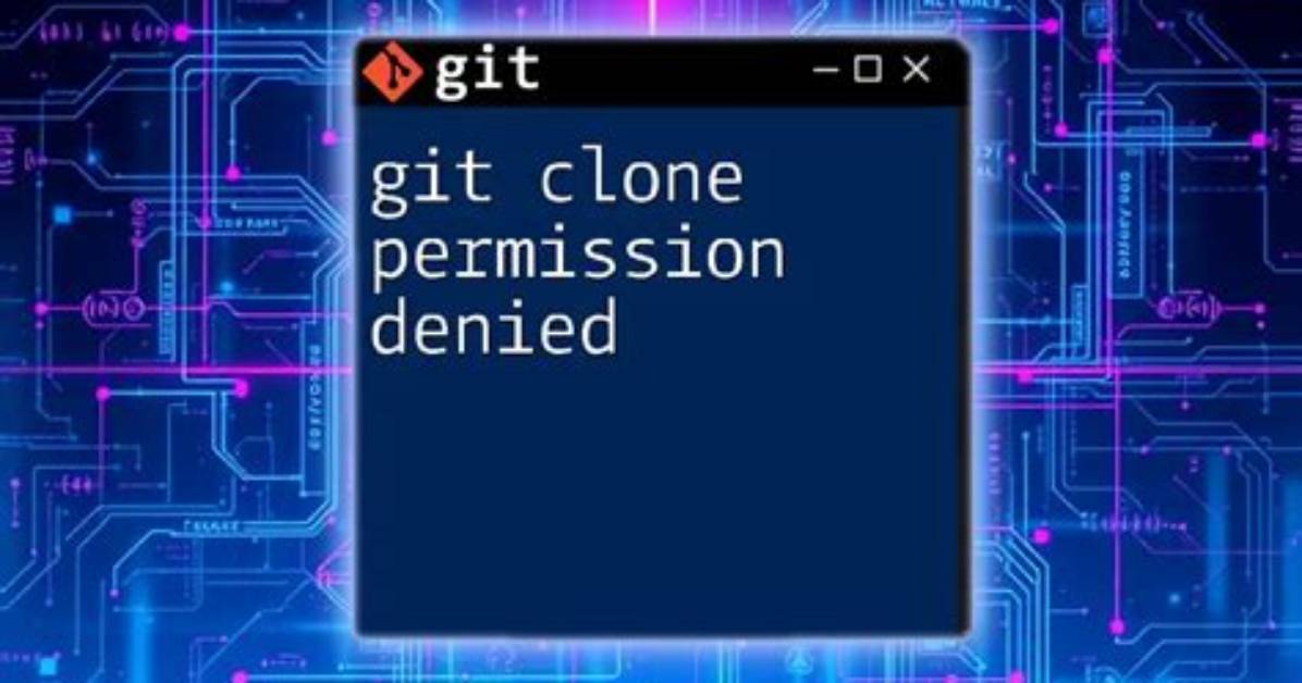 Git Init - Permission Denied