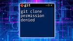 Git Init - Permission Denied
