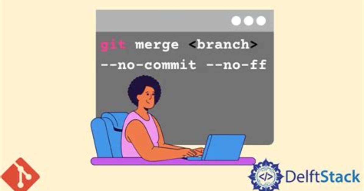 Git Merge Without Auto Commit