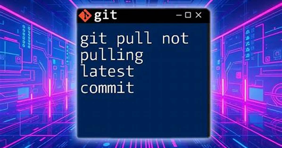 Git Pull Not Pulling Everything