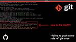 Git Push Rejected