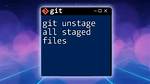 Git Unstage All