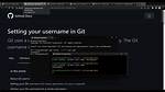 Git Username