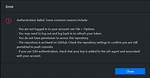 Github Authentication Failed -. .. Github Does Not Provide Shell Access