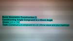 Given a $17^\Circ$ Angle, Construct a $1^\Circ$ Angle Using Only a Compass and Straightedge