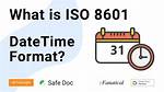 Given a Datetime Object, How Do I Get an Iso 8601 Date in String Format?