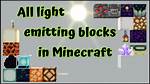 Glowing Blocks Minecraft