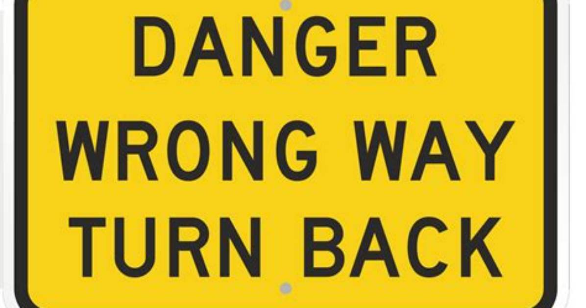 Go ___ (Take a Wrong Turn)