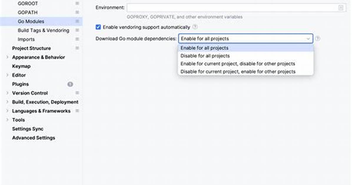 Go Update All Modules