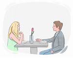 Go ___ with (Date Regularly)