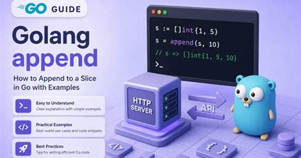 Golang Slice Append Built-in Function Returning Value