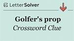 Golfer's Prop
