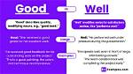 Good Vs. ___