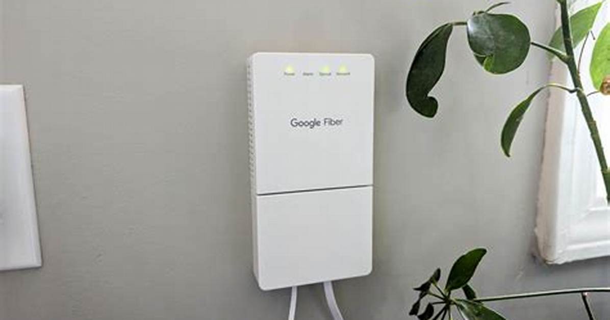 Google Fiber Modem