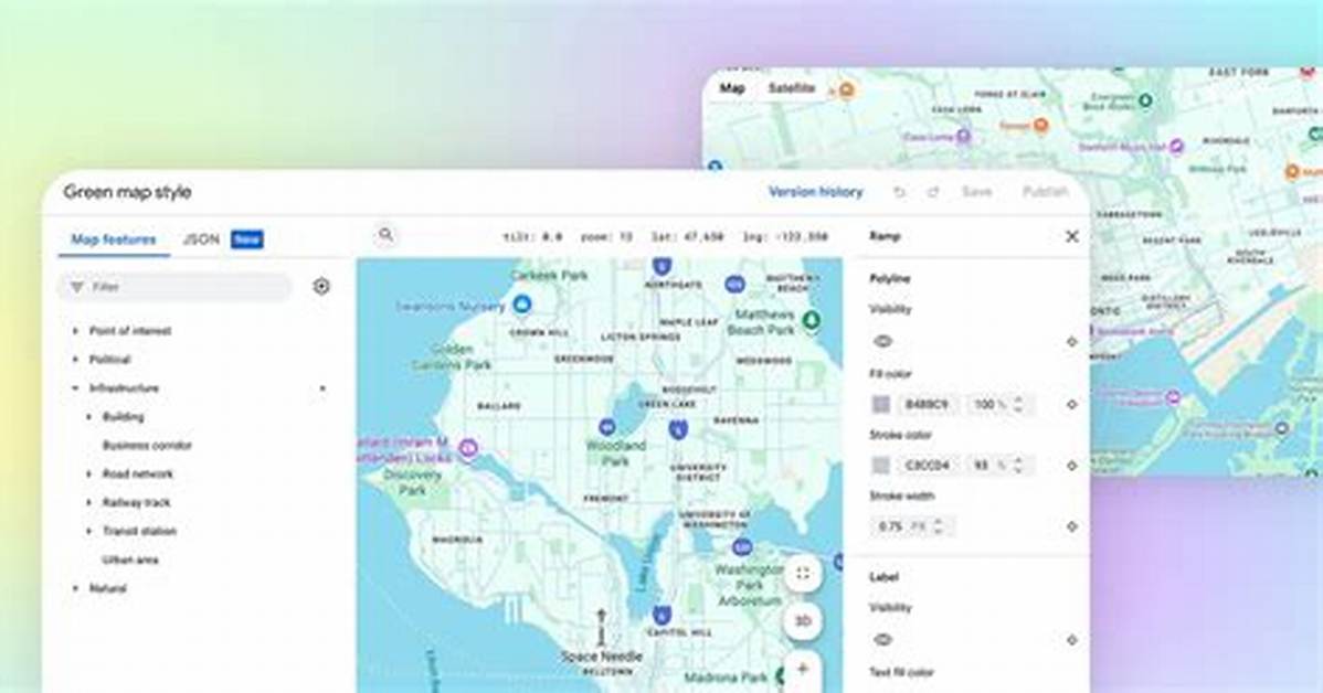 Google Map Inside Container