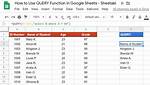 Google Sheets Query Function. How Can I Get Only Unique or Distinct Rows?