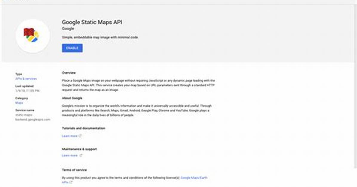 Google Static Map Api Getting 403 Forbidden When Loading from Img Tag