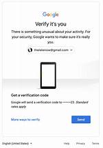 Google Verification Code Text