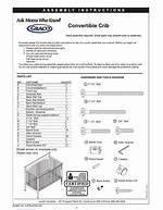 Graco Crib Instructions