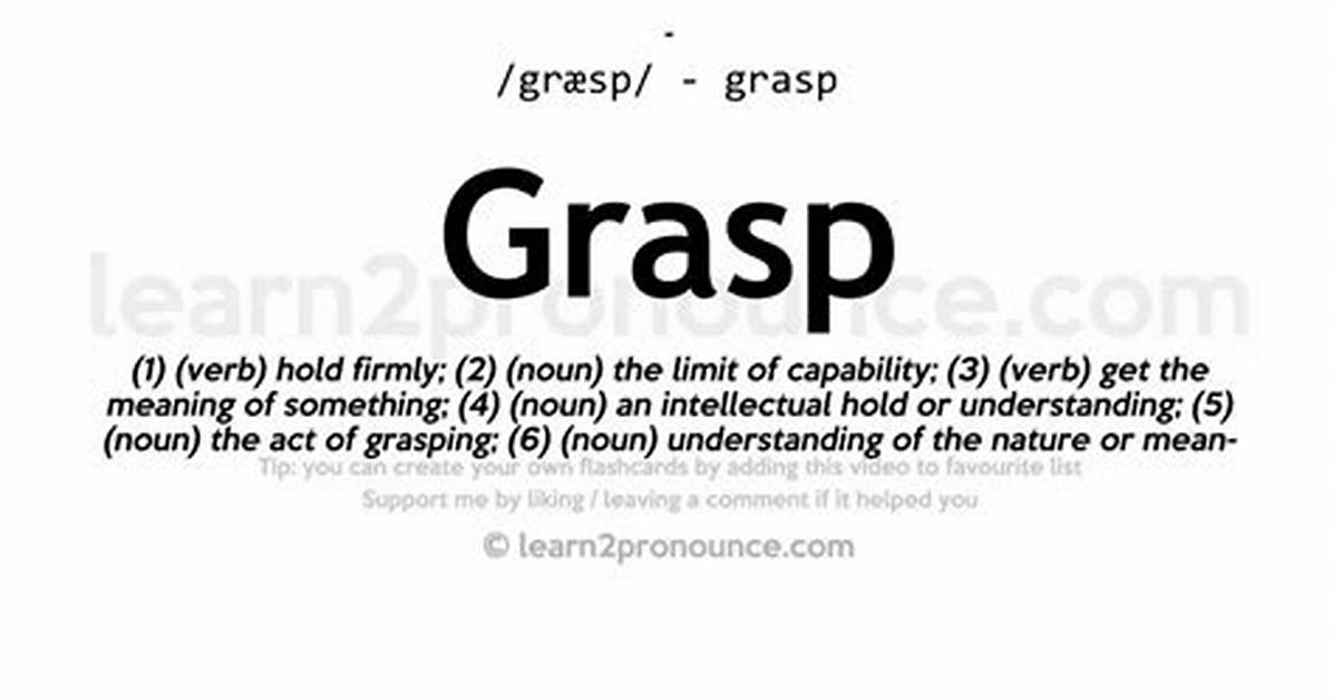 Grasp Meaning
