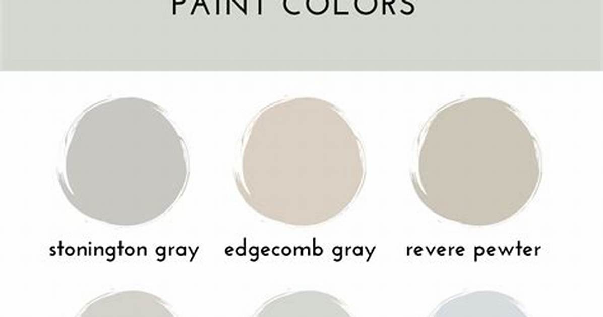 Gray Cloud Benjamin Moore