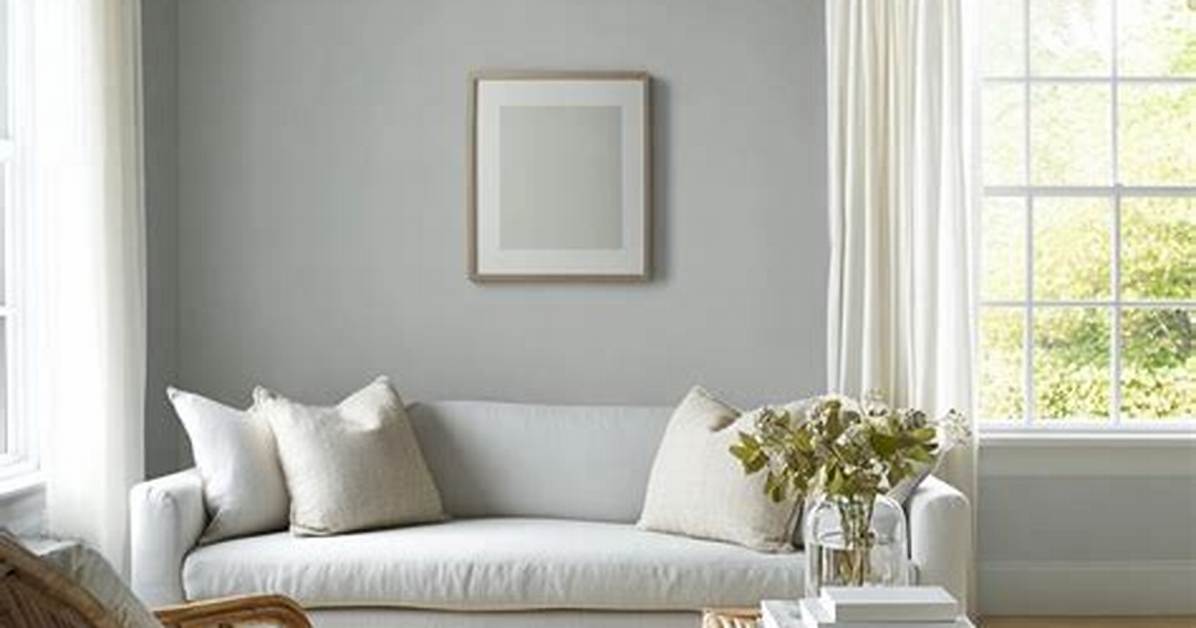 Gray Mist Benjamin Moore